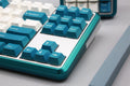 Varmilo Sword 2-87 Twilight Green White LED TKL Dye Sub PBT Aluminum EC Mechanical Keyboard