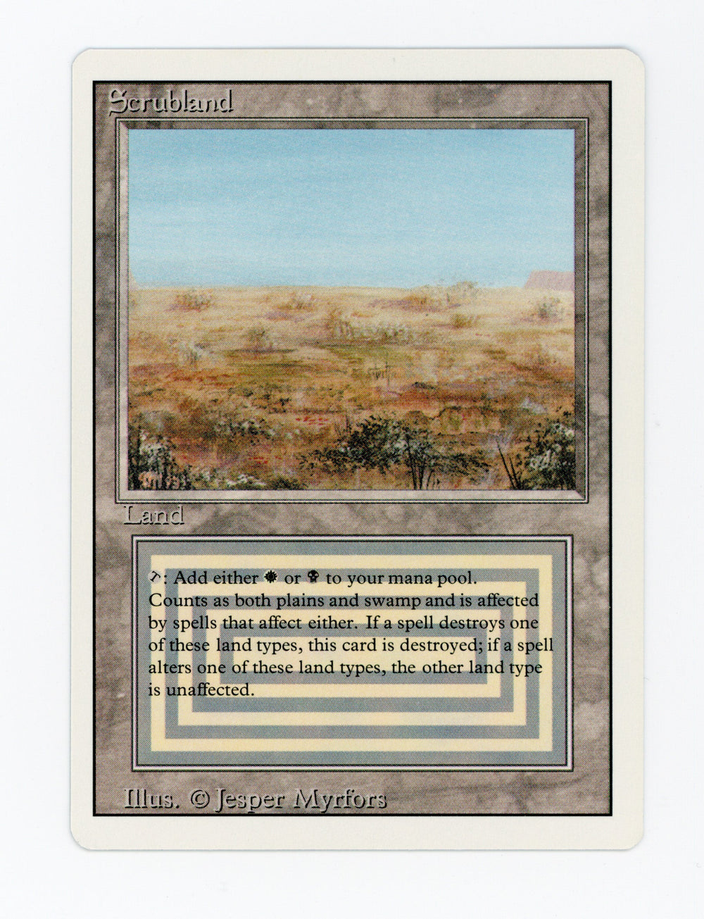 Scrubland — ID 17523