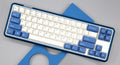 Varmilo Sword 2-68 Pacific Blue White LED 65% Dye Sub PBT Aluminum EC Mechanical Keyboard