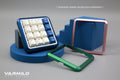 Varmilo Sword 2-16 Pacific Blue White LED Numpad Dye Sub PBT Aluminum EC Mechanical Keyboard