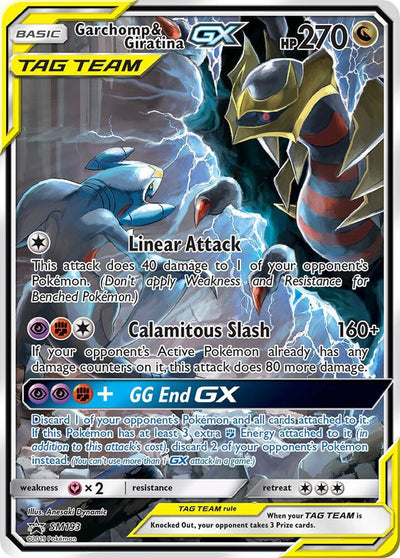 Garchomp & Giratina GX - SM193 - SM Promos