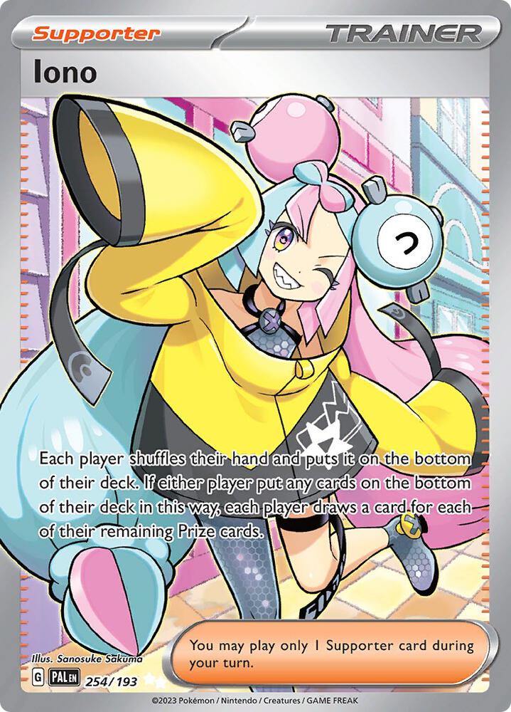 Iono - 254/193 - SV02: Paldea Evolved