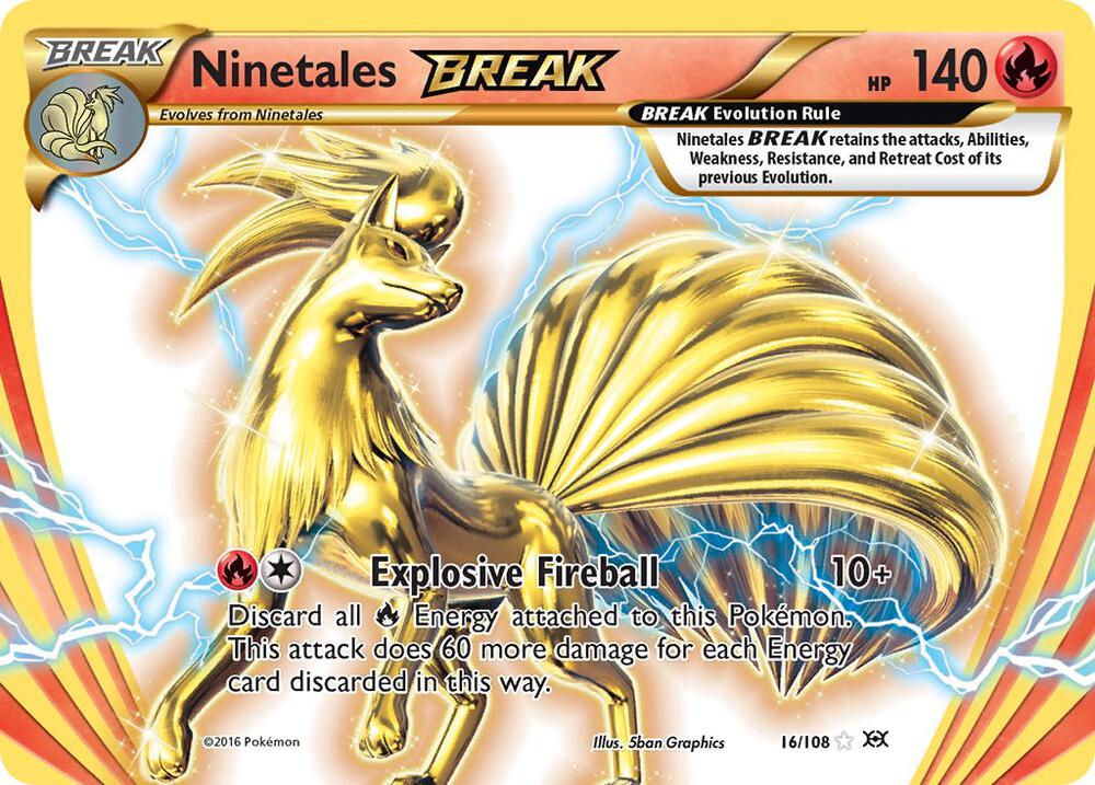 Ninetales BREAK - XY - Evolutions