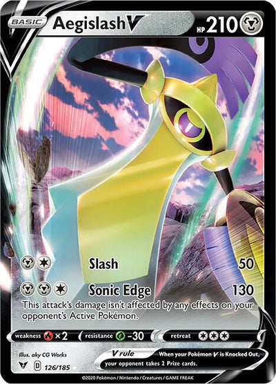 Aegislash V - SWSH04: Vivid Voltage