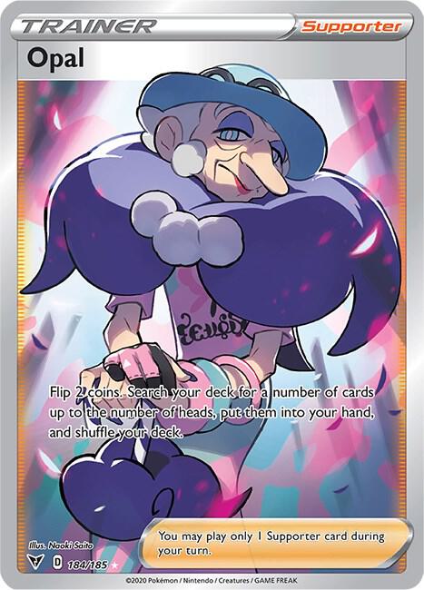 Opal (Full Art) - SWSH04: Vivid Voltage