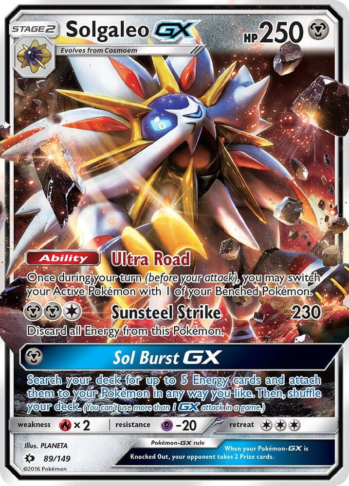 Solgaleo GX - SM Base Set