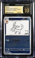 Glaceon Yu Nagaba CGC Pristine 10 2023 Scarlet & Violet Promos #069/SV-P
