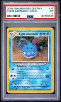Light Azumarill Holo PSA 1 2002 Pokemon Neo Destiny #13 POP 5
