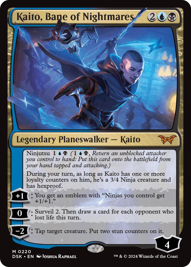 Kaito, Bane of Nightmares - 220 - (Duskmourn: House of Horror)