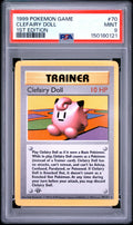 Clefairy Doll 1st Edition PSA 9 1999 Pokemon Base Set Shadowless #70
