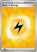 Basic Lightning Energy 012 12 Sve Scarlet Violet Energies Holofoil