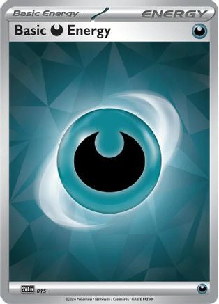 Basic Darkness Energy 015 15 Sve Scarlet Violet Energies Holofoil