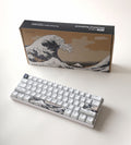 KBParadise V60 The 2 Great Wave 60% Double Shot PBT Hotswap Mechanical Keyboard