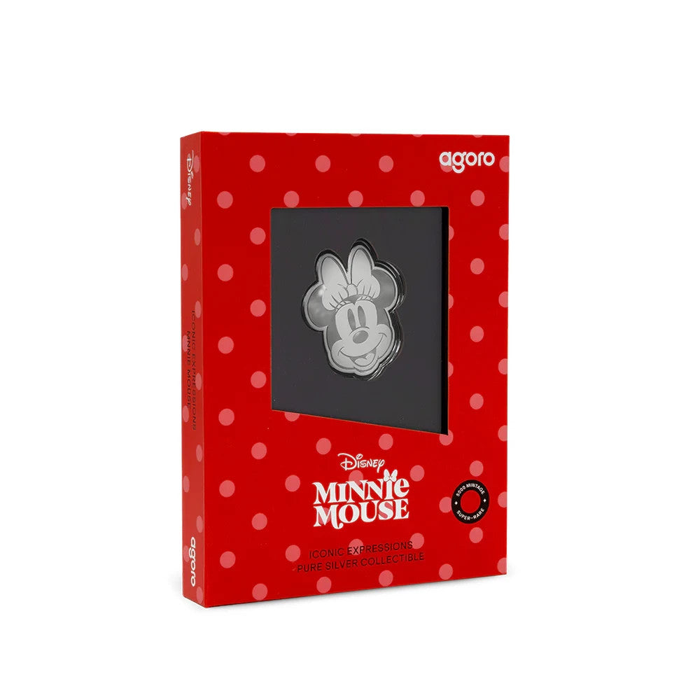 Agoro Minnie Mouse - Iconic Expressions - 1/2 oz Silver Collectible Coin