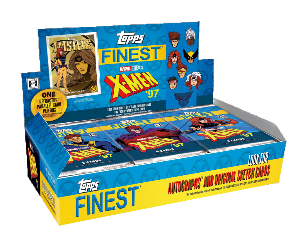 2025 Topps Finest X-Men '97 Hobby Box