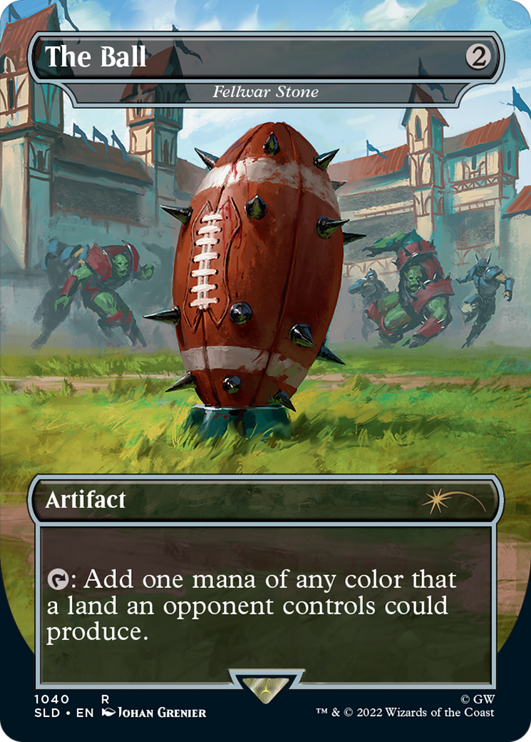 Fellwar Stone (SLD-1040) - Secret Lair Drop / The Ball (Borderless)