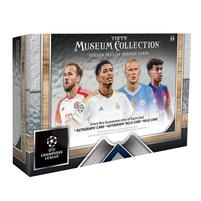2023/24 Topps UEFA Club Competitions Museum Collection Soccer Hobby Box