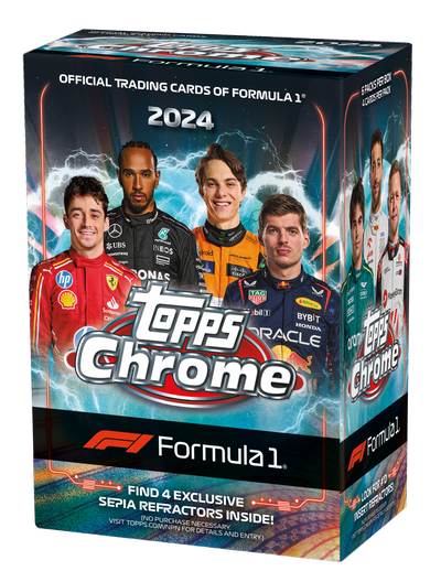 2024 Topps Chrome Formula 1 Racing Blaster Box