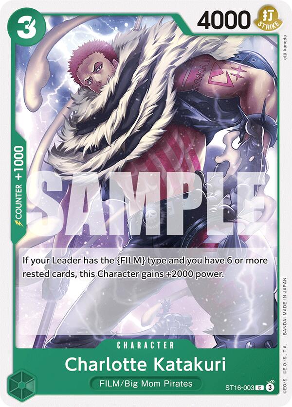 Charlotte Katakuri - ST16-003 - (Starter Deck 16: GREEN Uta)