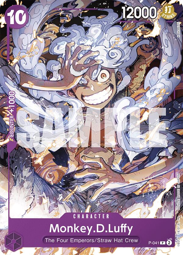Monkey.D.Luffy (P-041) - P-041 - (Starter Deck 18: PURPLE Monkey.D.Luffy)