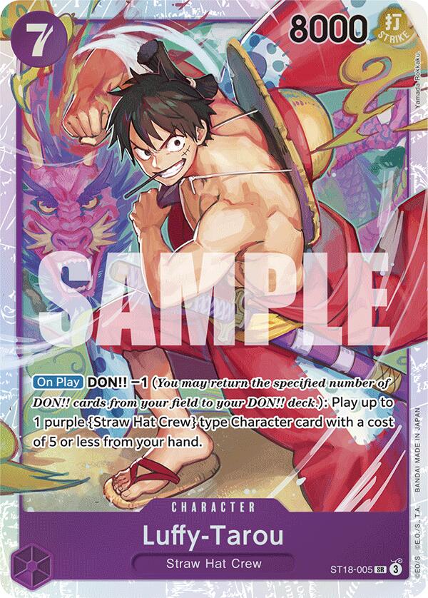 Luffy-Tarou - ST18-005 - (Starter Deck 18: PURPLE Monkey.D.Luffy)