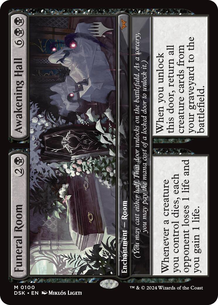 Funeral Room // Awakening Hall - 100 - (Promo Pack: Duskmourn: House of Horror)