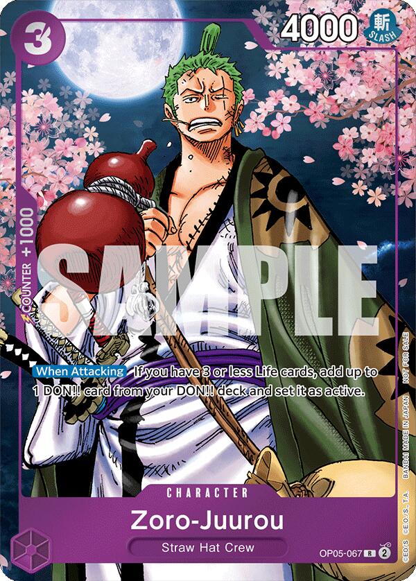 Zoro-Juurou (Event Pack Vol. 5) - OP05-067 - (One Piece Promotion Cards)