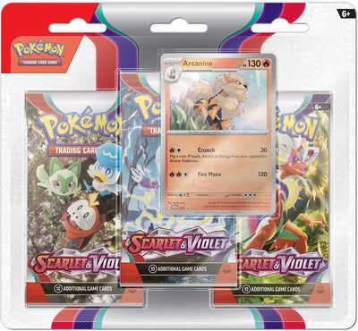Pokemon Scarlet & Violet 3-Pack Blister Pack
