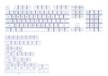 KBDFans MA White CAT 141 Key MA Profile Dye Sub PBT Keycap Set