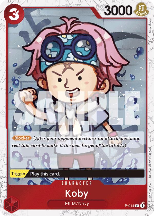 Koby (Jolly Roger Foil) - P-014 - (Premium Booster -The Best-)