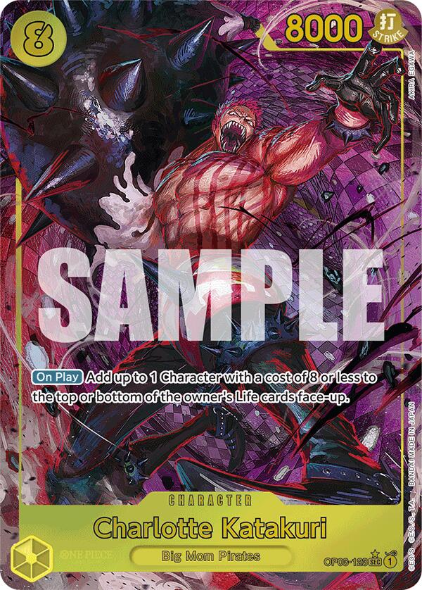 Charlotte Katakuri (Alternate Art) - OP03-123 - (Premium Booster -The Best-)