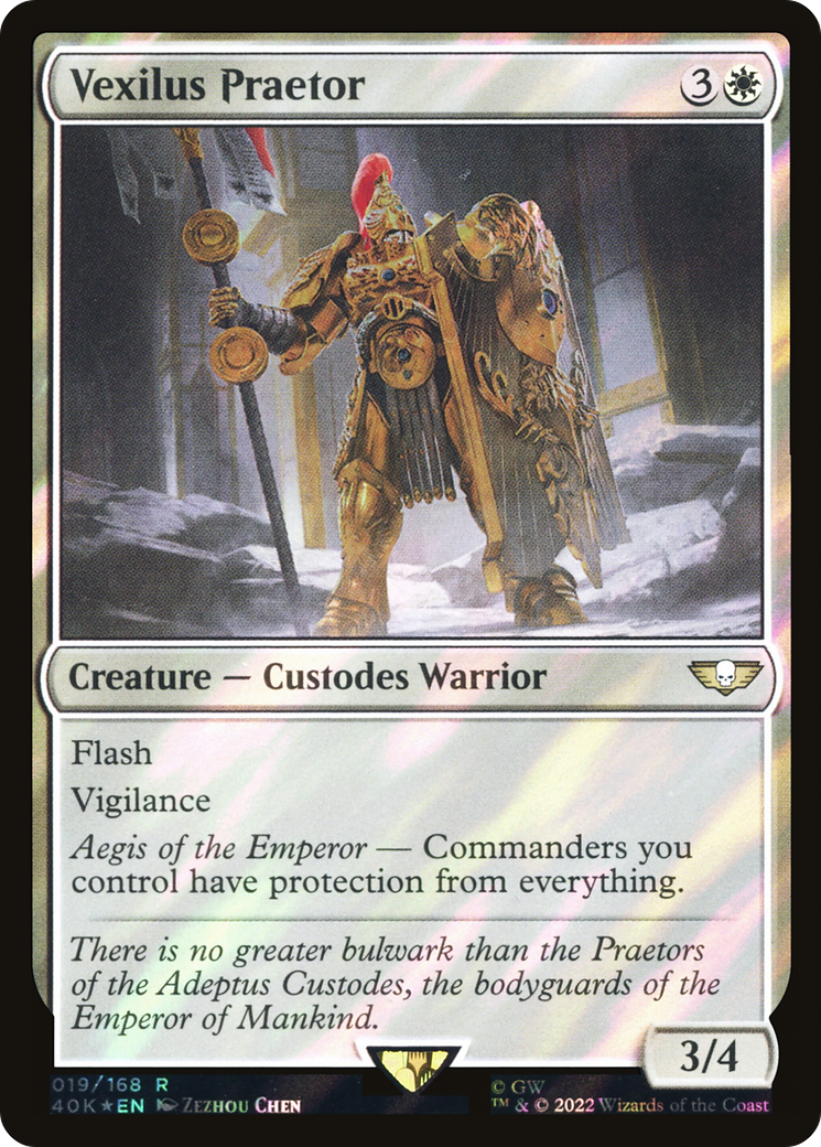 Vexilus Praetor (40K-19â˜…) - Warhammer 40,000 Commander Foil