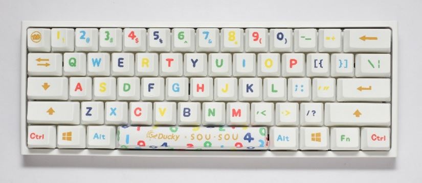 Ducky x SOU・SOU One 2 Mini RGB LED 60% Dye Sub PBT Limited Mechanical Keyboard
