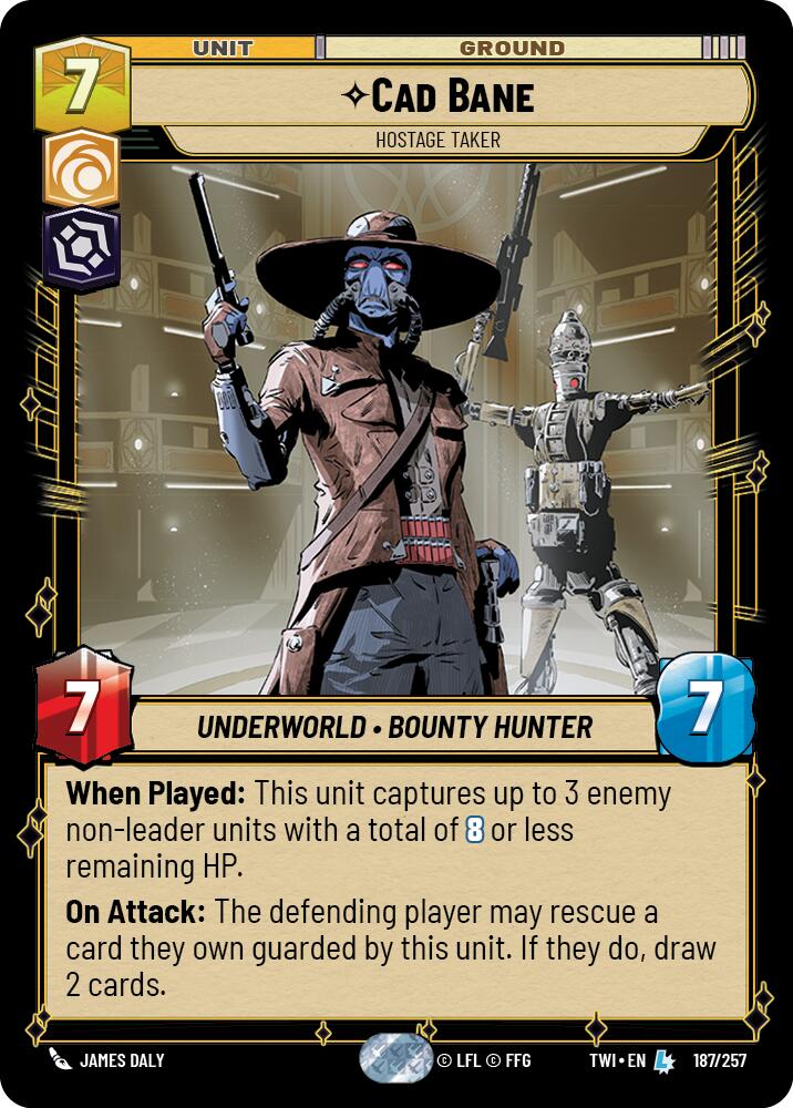 Cad Bane - Hostage Taker - 187/257 - (Twilight of the Republic)