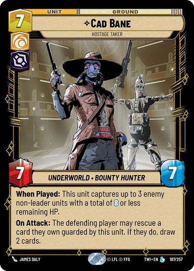 Cad Bane - Hostage Taker - 187/257 - (Twilight of the Republic)