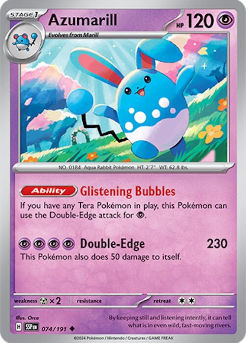 Azumarill - 074/191 - (SV08: Surging Sparks)