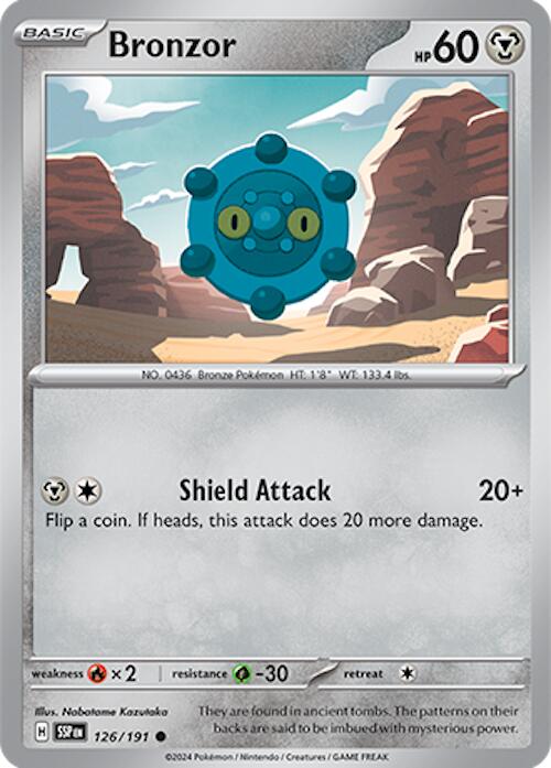 Bronzor - 126/191 - (SV08: Surging Sparks)