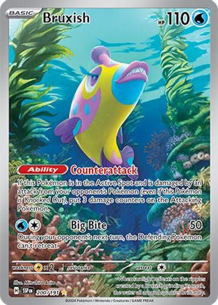 Bruxish 200 Sv08 Surging Sparks Holofoil