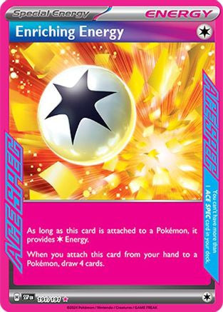 Enriching Energy 191 Sv08 Surging Sparks Holofoil