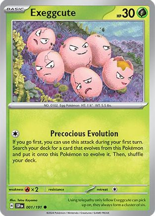 Exeggcute 1 Sv08 Surging Sparks