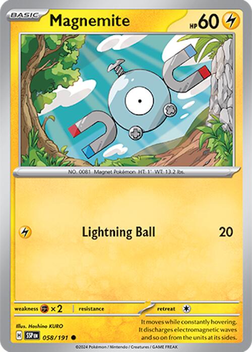 Magnemite - 058/191 - (SV08: Surging Sparks)