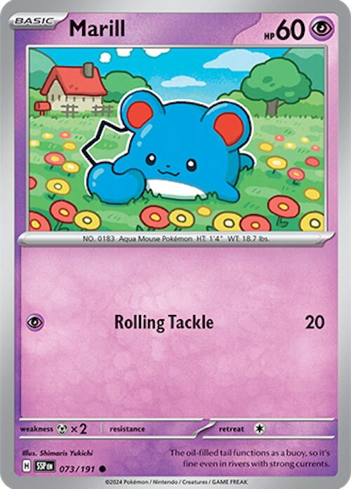 Marill - 073/191 - (SV08: Surging Sparks)