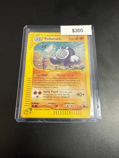 Pokemon Poliwrath Holo #h24/h32