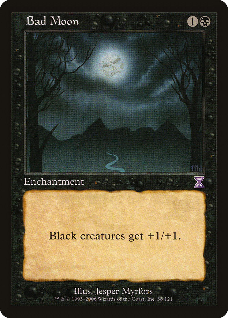 Bad Moon (TSB-038) - Time Spiral Timeshifted Foil