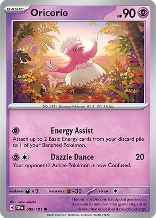 Oricorio - 089/191 - 089/191 - (SV08: Surging Sparks)