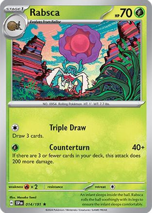 Rabsca 14 Sv08 Surging Sparks Holofoil