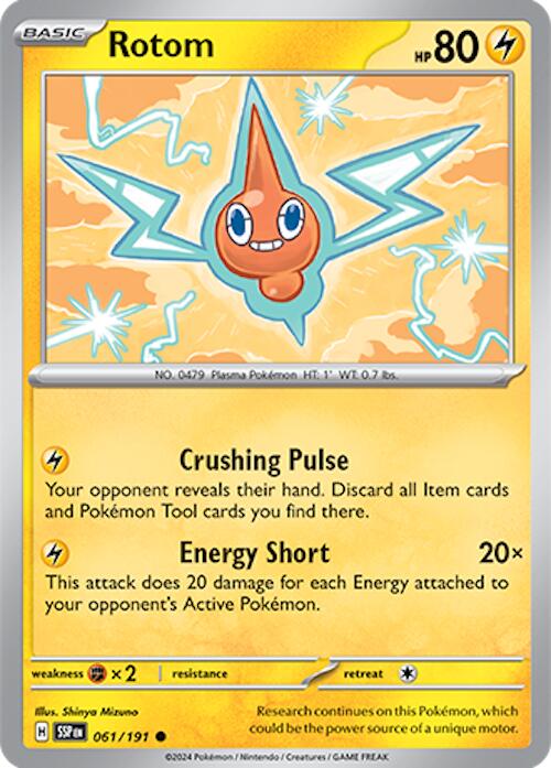 Rotom - 061/191 - (SV08: Surging Sparks)