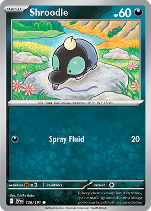 Shroodle - 120/191 - (SV08: Surging Sparks)