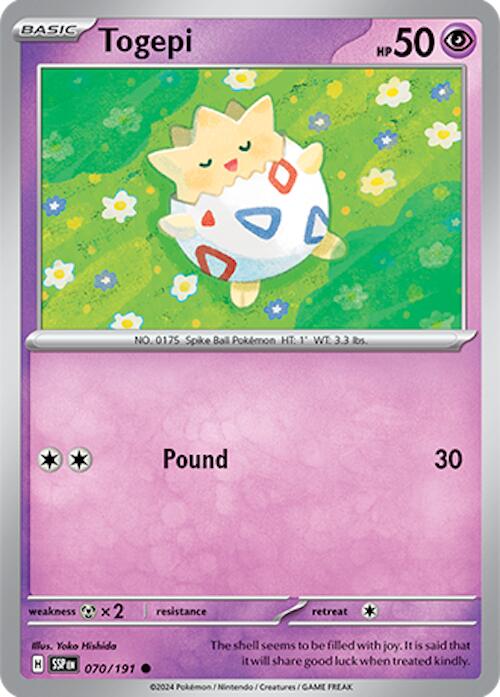 Togepi - 070/191 - (SV08: Surging Sparks)