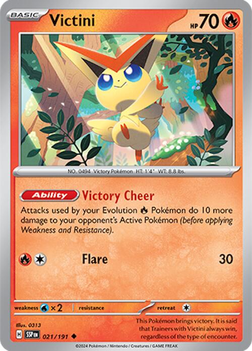 Victini - 021/191 - (SV08: Surging Sparks)
